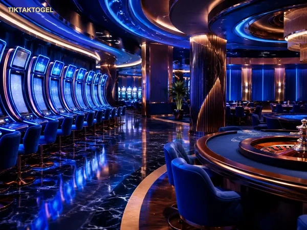 Tampilan kategori live casino dan permainan meja
